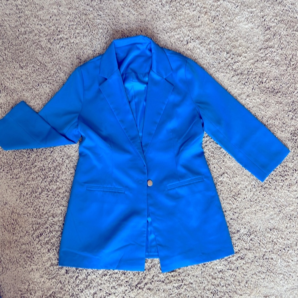 Blazer with shorts suit sz S NWT
